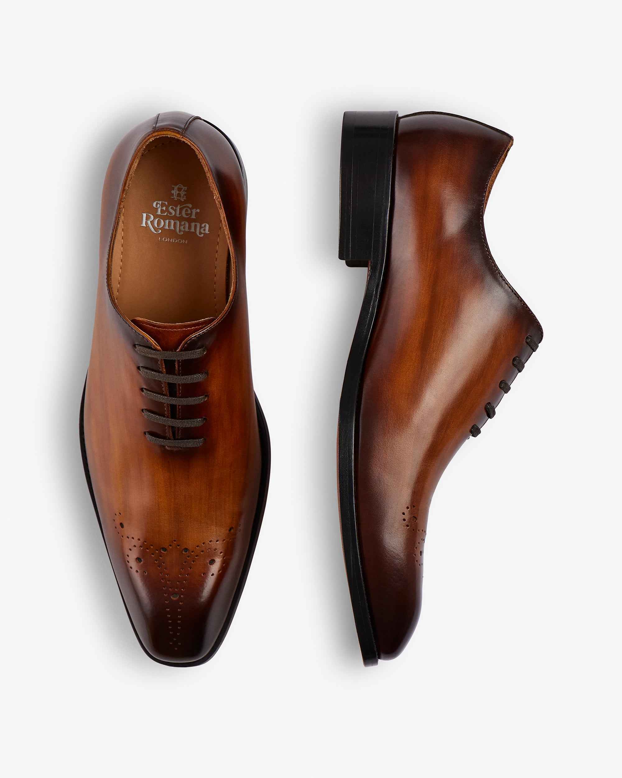 Noè Patina Leather Dress Shoe - Image 3