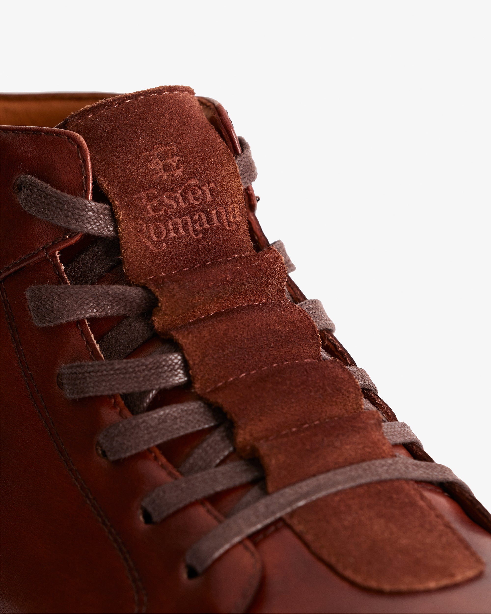 Salomone High Top Leather Sneaker - Image 4