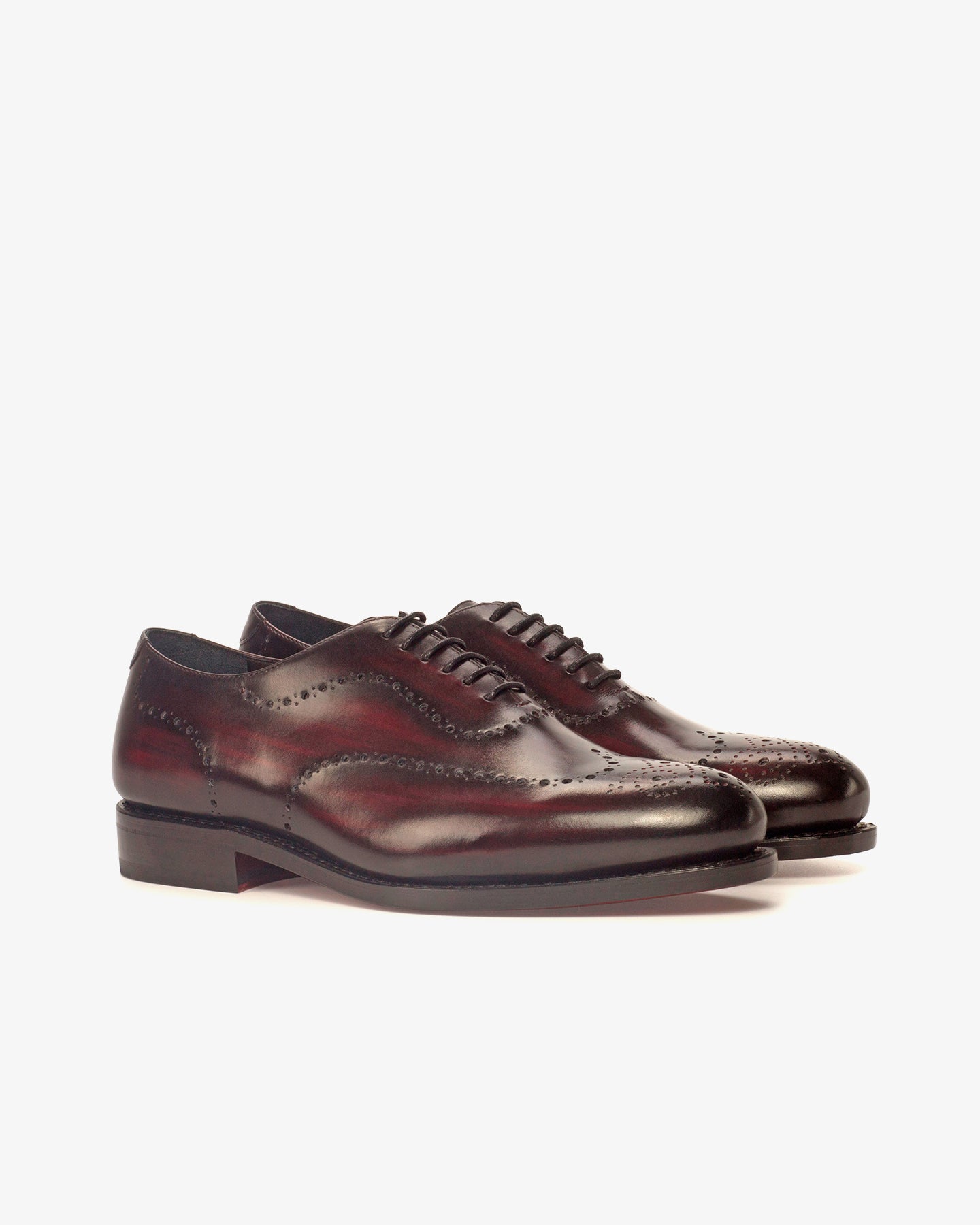 Noè Zurigo Patina Brogue Whole Cut